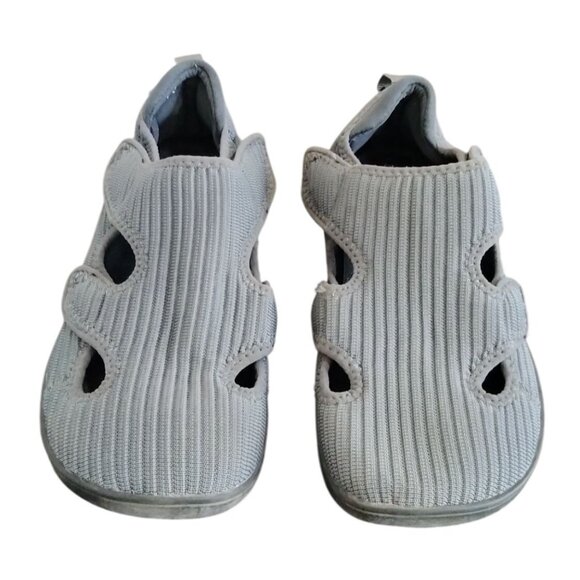 LeIsfIt Size 7.5 Shoes Women’s Adjustable Breathable Comfort Gray Wide Toe Box - Picture 3 of 11